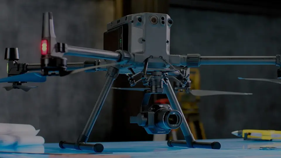 DJI Zenmuse P1 montada en Matrice