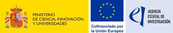 Ministerio de Ciencia, Innovación y Universidades · Cofinanciado por la Unión Europea · Agencia Estatal de Investigación